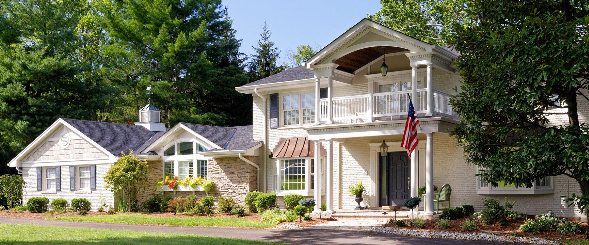 Front entry addition and remodel